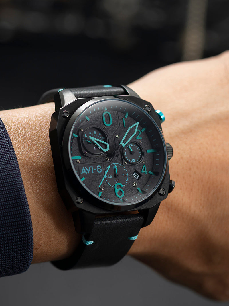 BLUE DIAMOND RETROGRADE CHRONOGRAPH 1