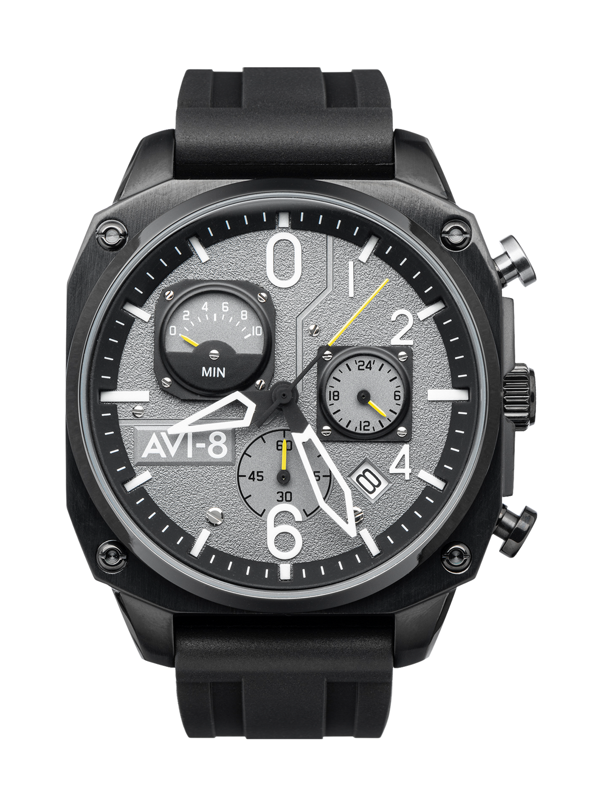 TACTICAL BLACK RETROGRADE CHRONOGRAPH 1