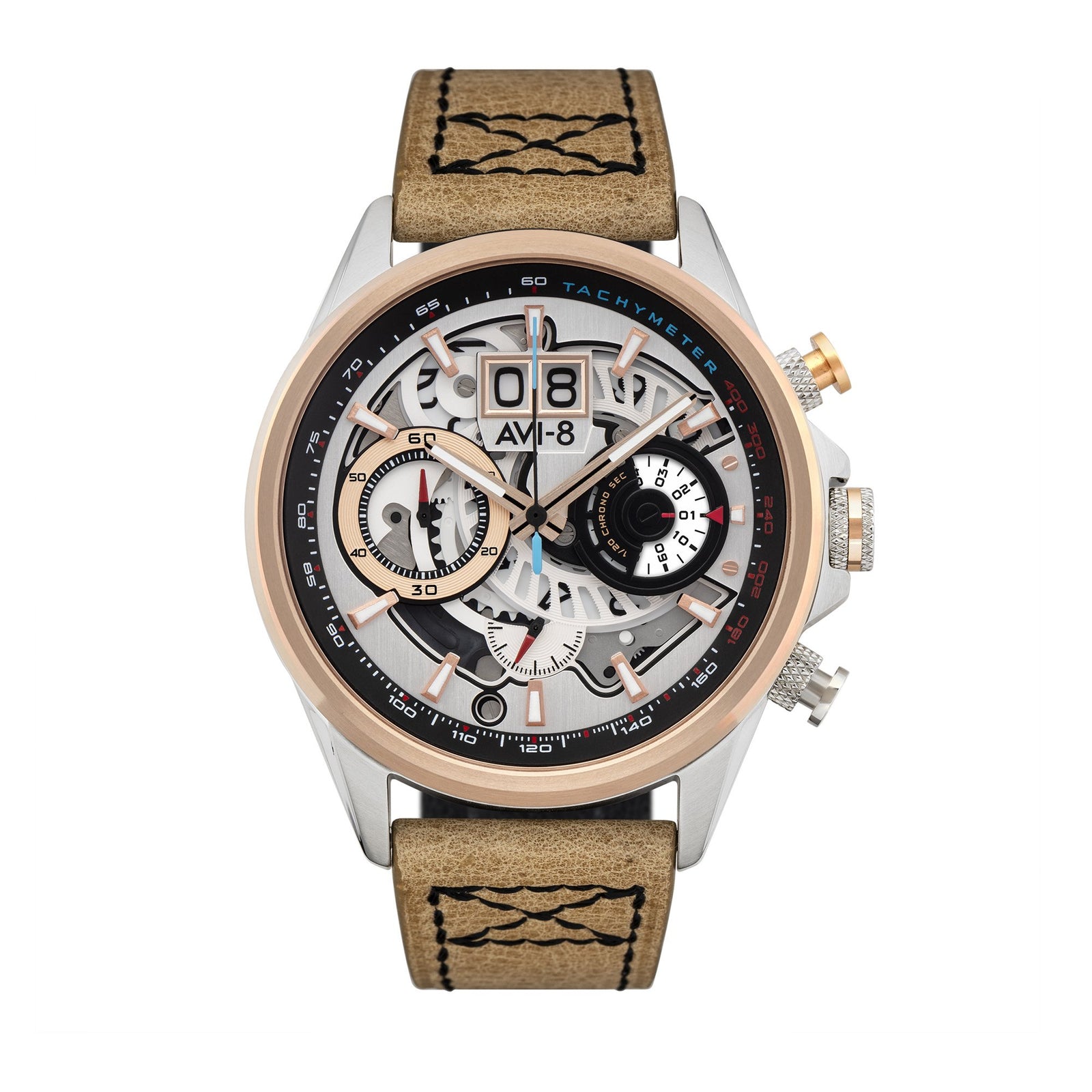 Hawker Harrier Matador Chronograph Burnt Gold Brown