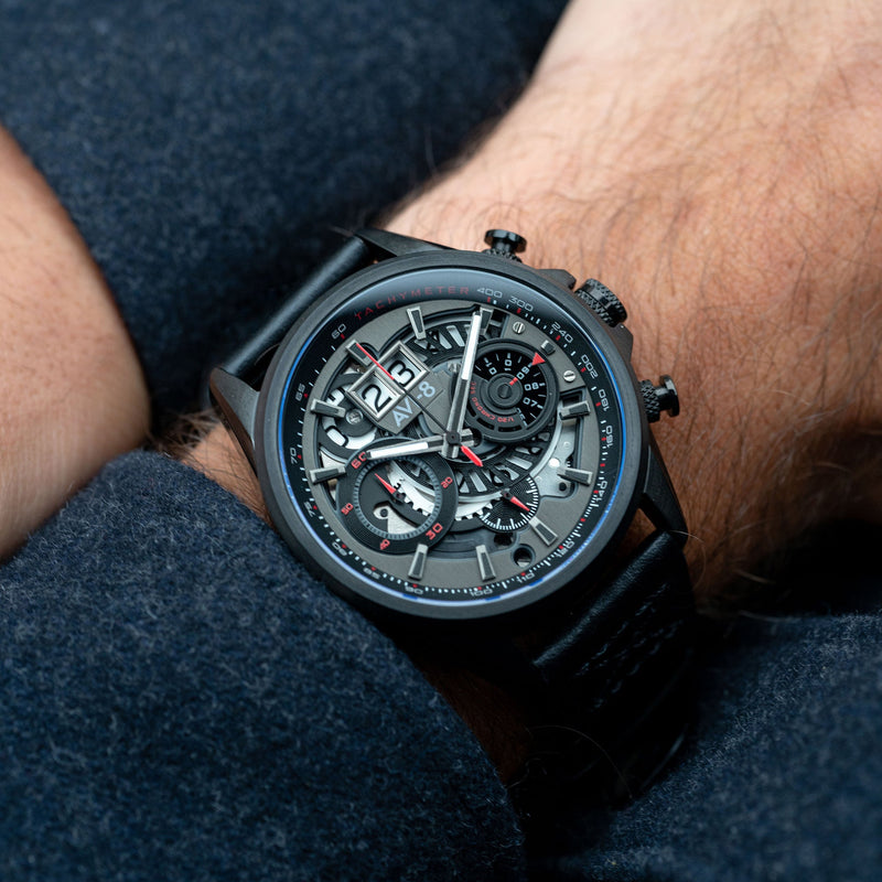 Hawker Harrier Matador Chronograph Stealth Black
