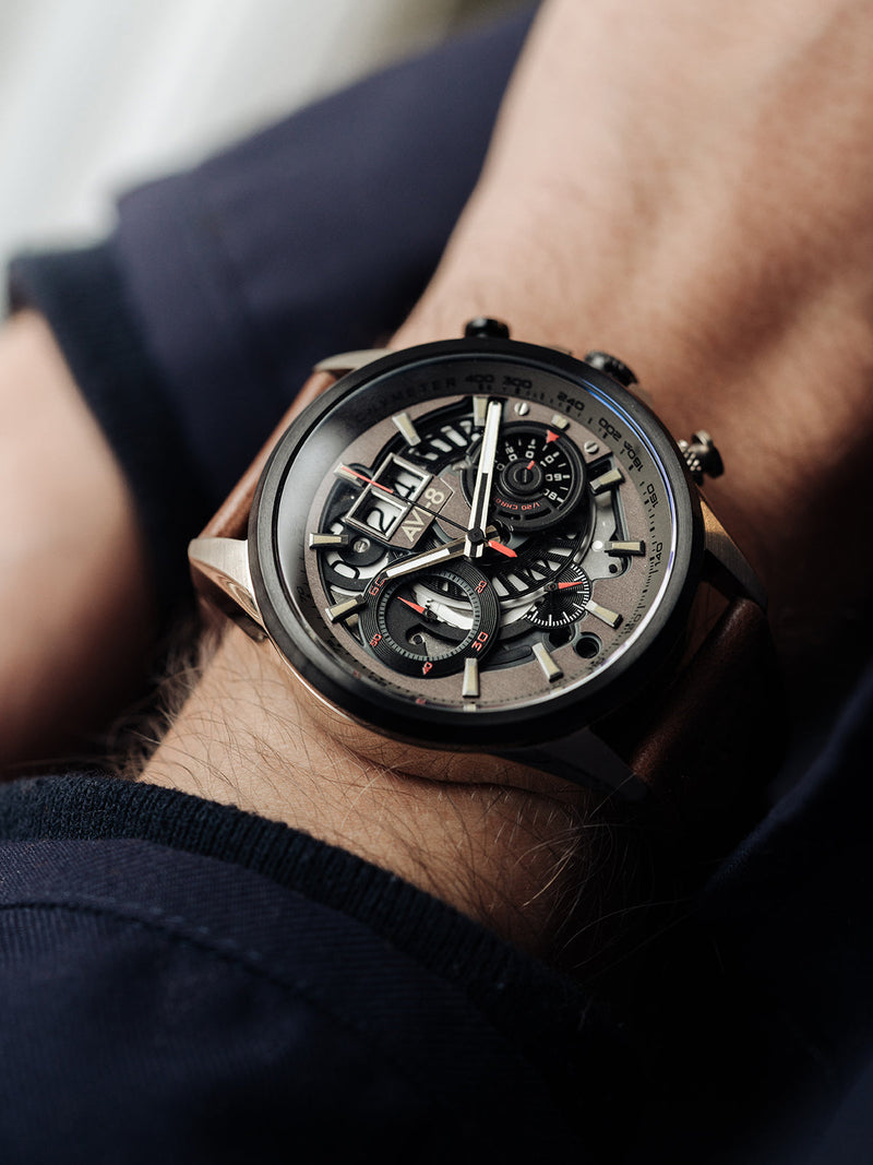 Hawker Harrier Matador Chronograph Desert Brown