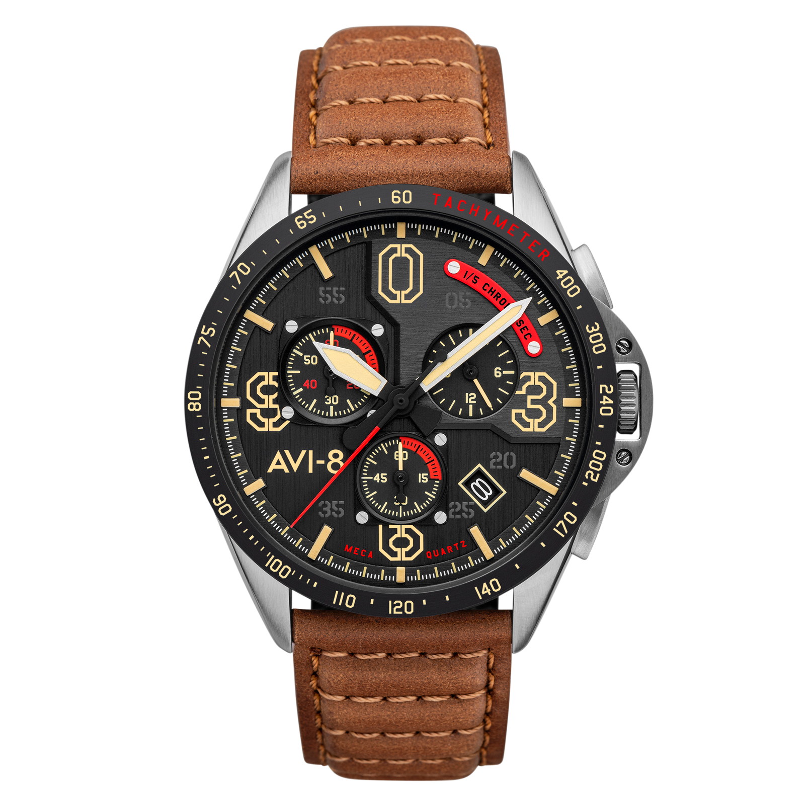 P-51 Mustang Blakeslee Chronograph Bronze Oak