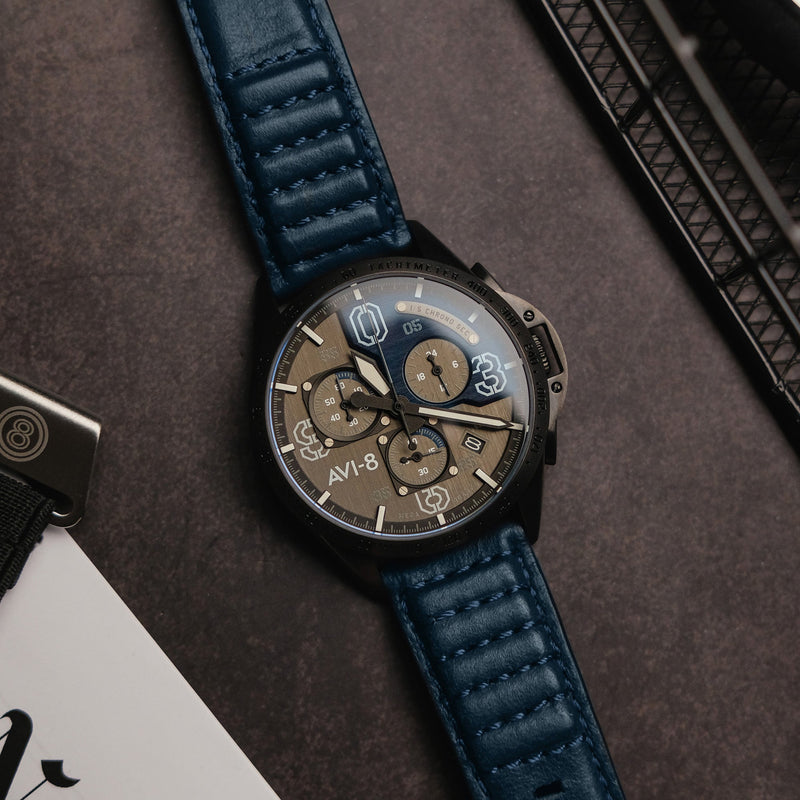 P-51 Mustang Blakeslee Chronograph Air Blue