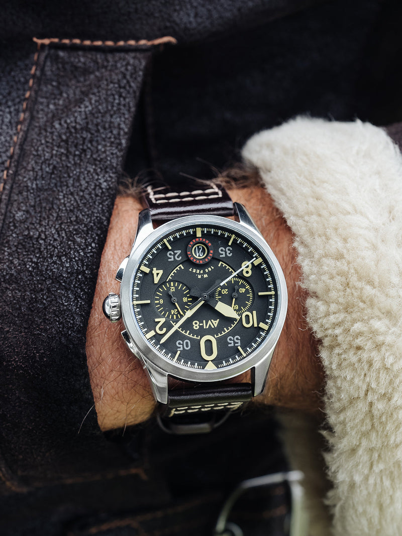Spitfire Lock Chronograph Midnight Oak