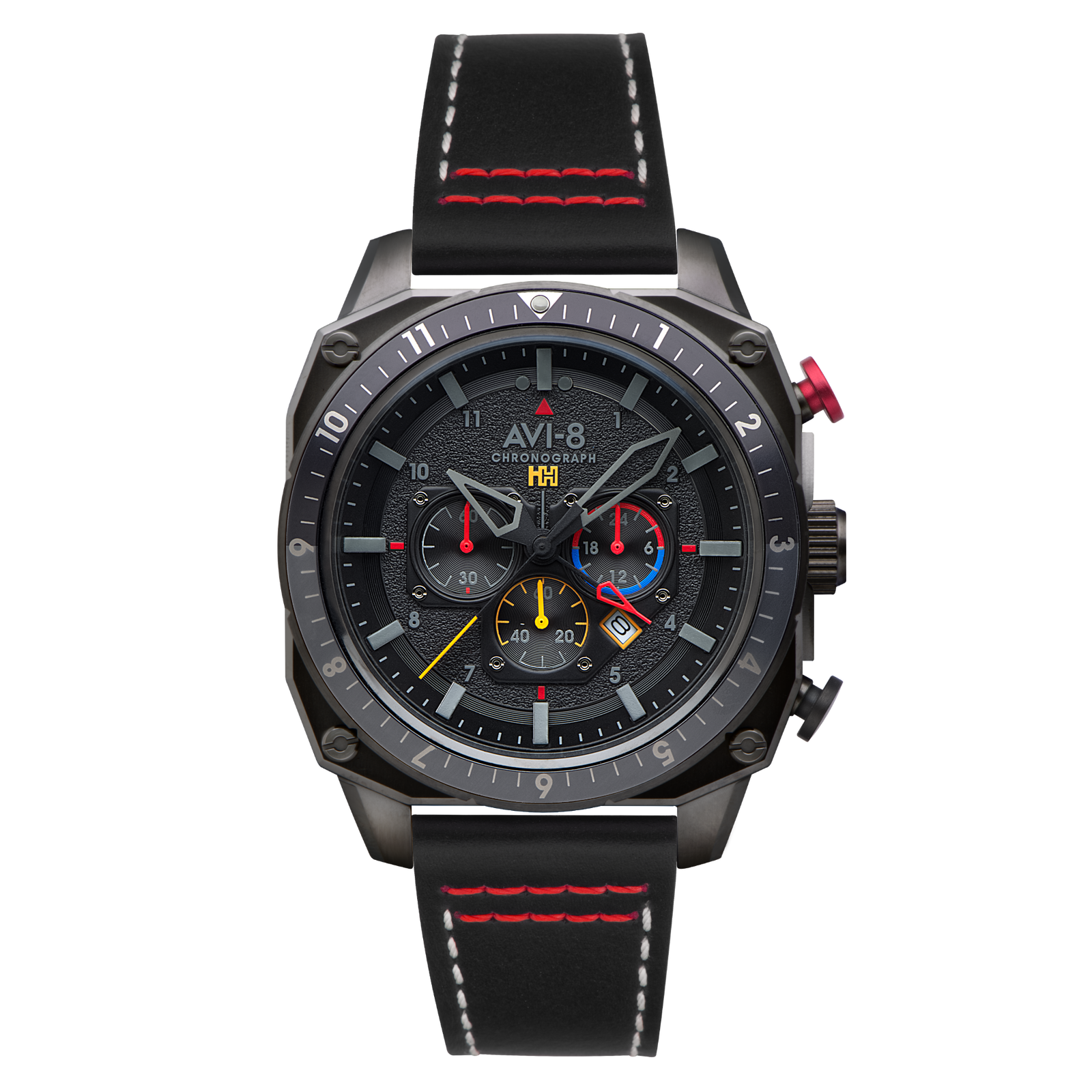 Hawker Hunter Atlas Dual Time Chronograph Black Ops