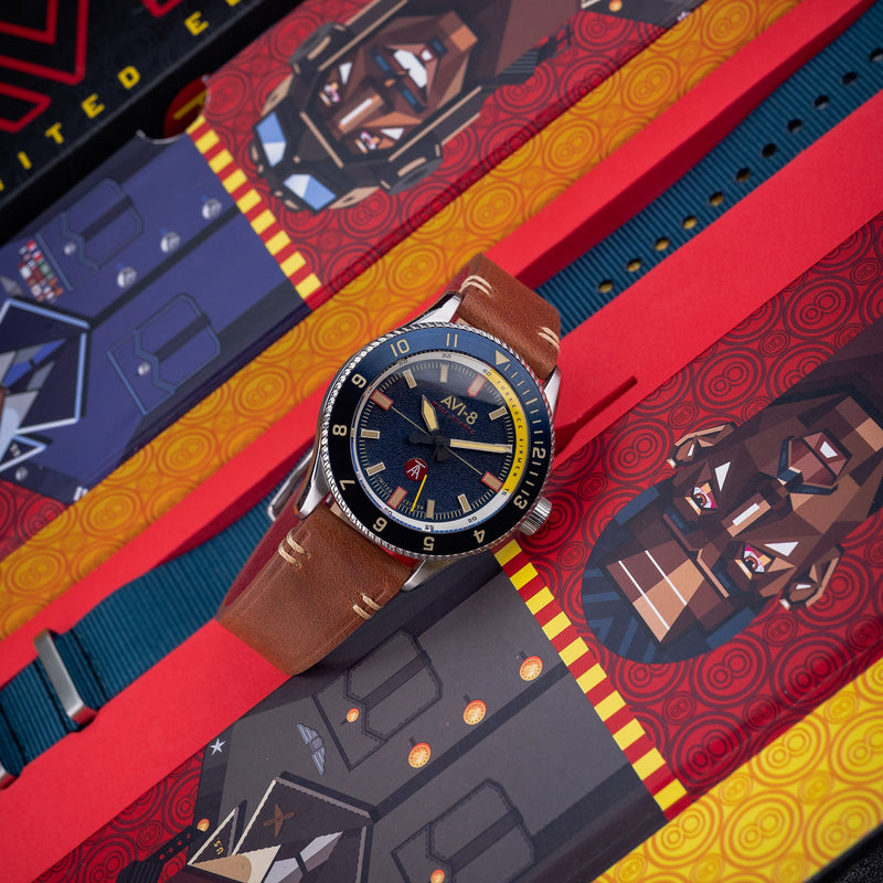 Flyboy Tuskegee Airmen Meca-Quartz Limited Edition Lucera