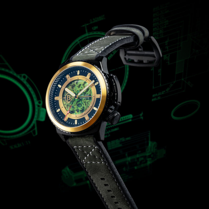 Trafalgar Skeleton Automatic Nitro Grey