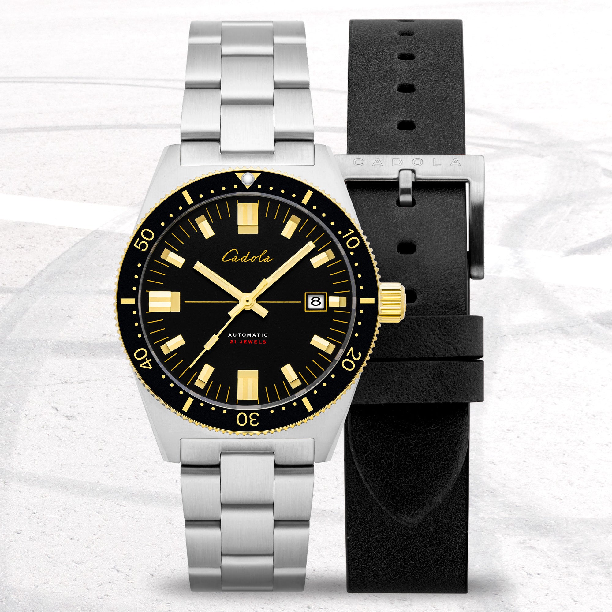 Noumea Automatic Black Gold