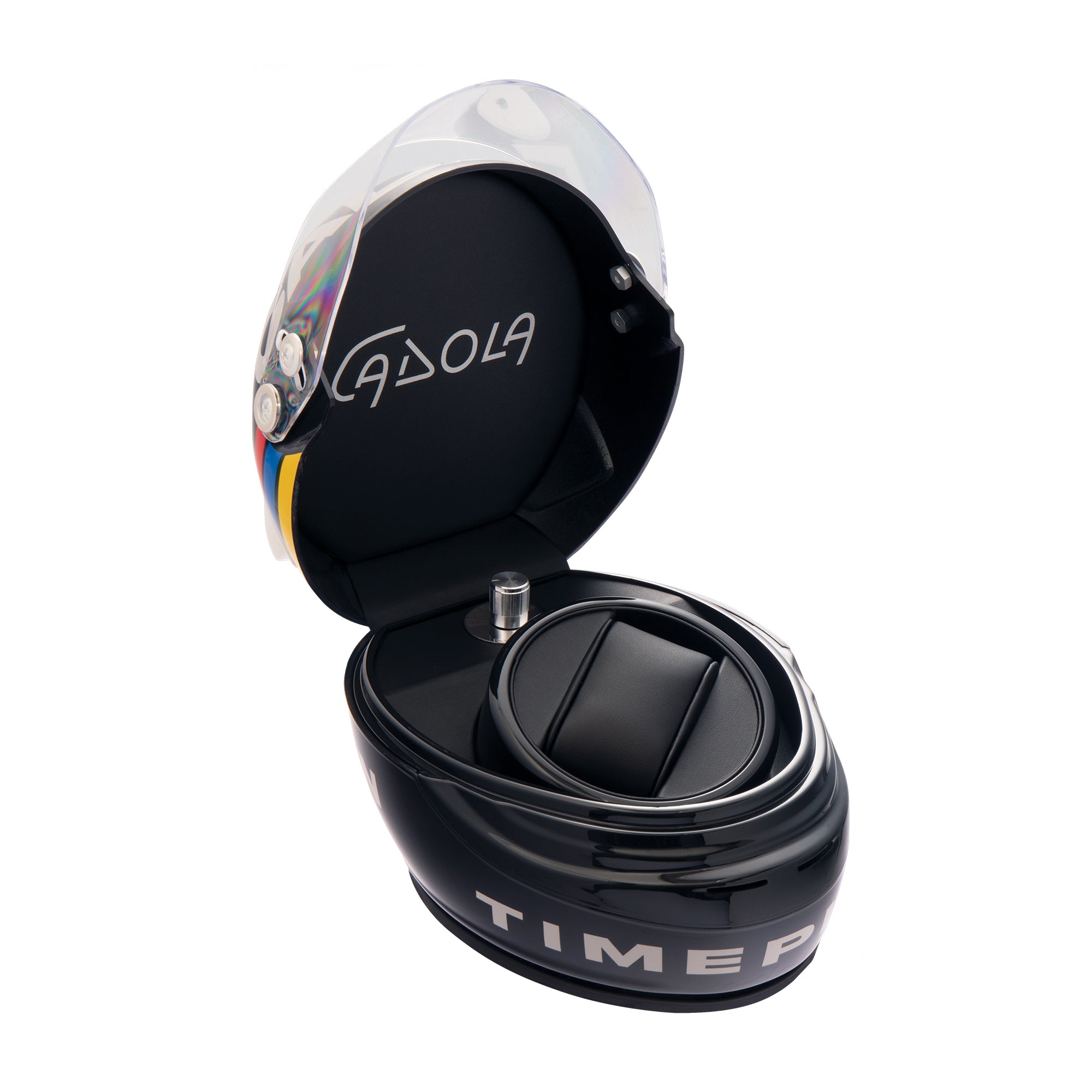 DFV-Cosworth Helmet Watch Winder Automatic Limited Edition James Set