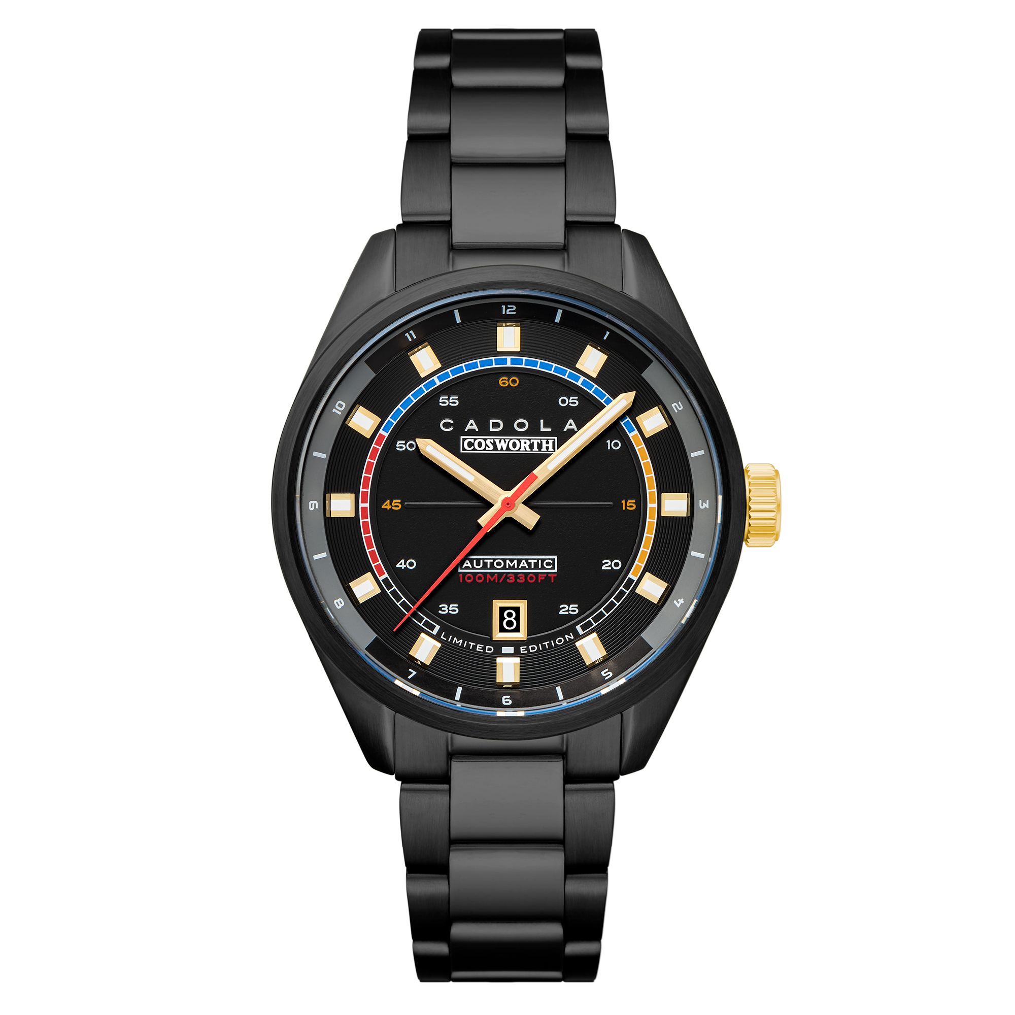 DFV-Cosworth Helmet Watch Winder Automatic Limited Edition James Set