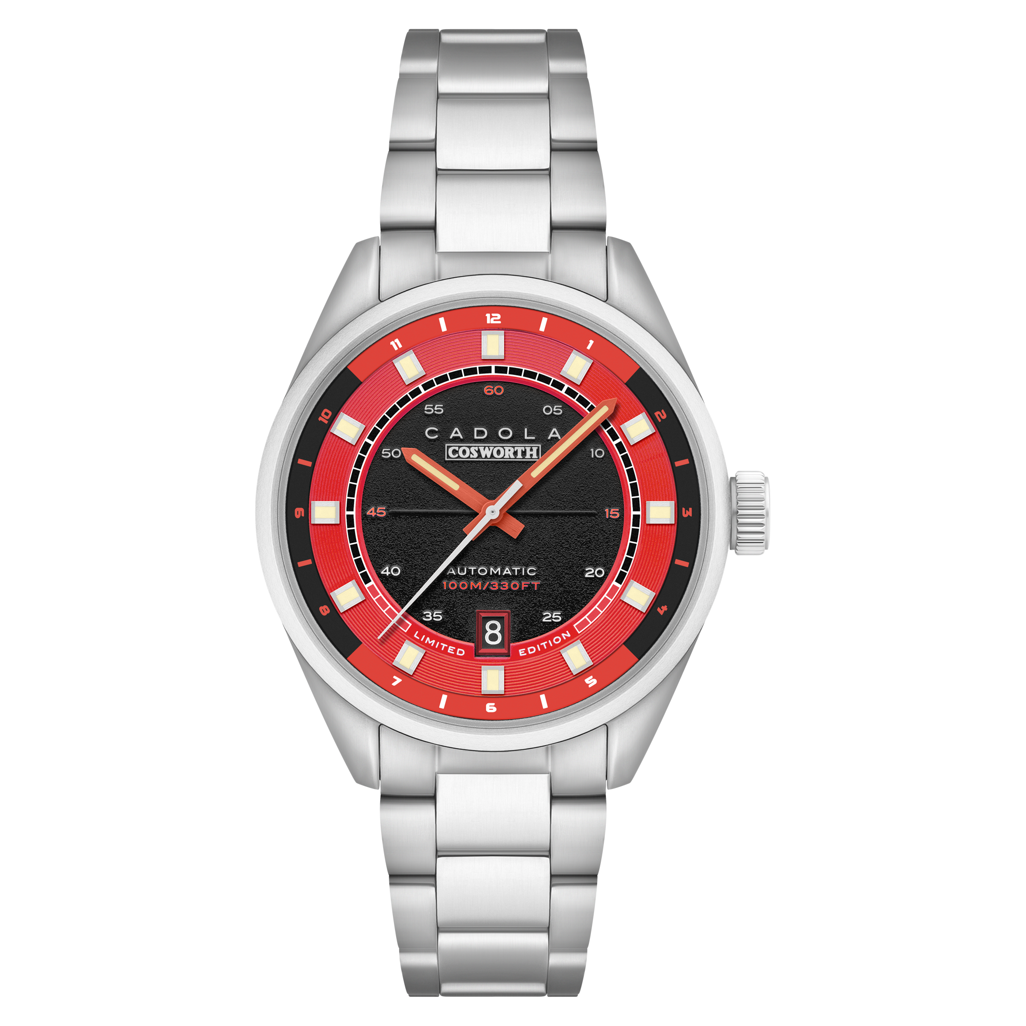 DFV-Cosworth Helmet Watch Winder Automatic Limited Edition Emerson