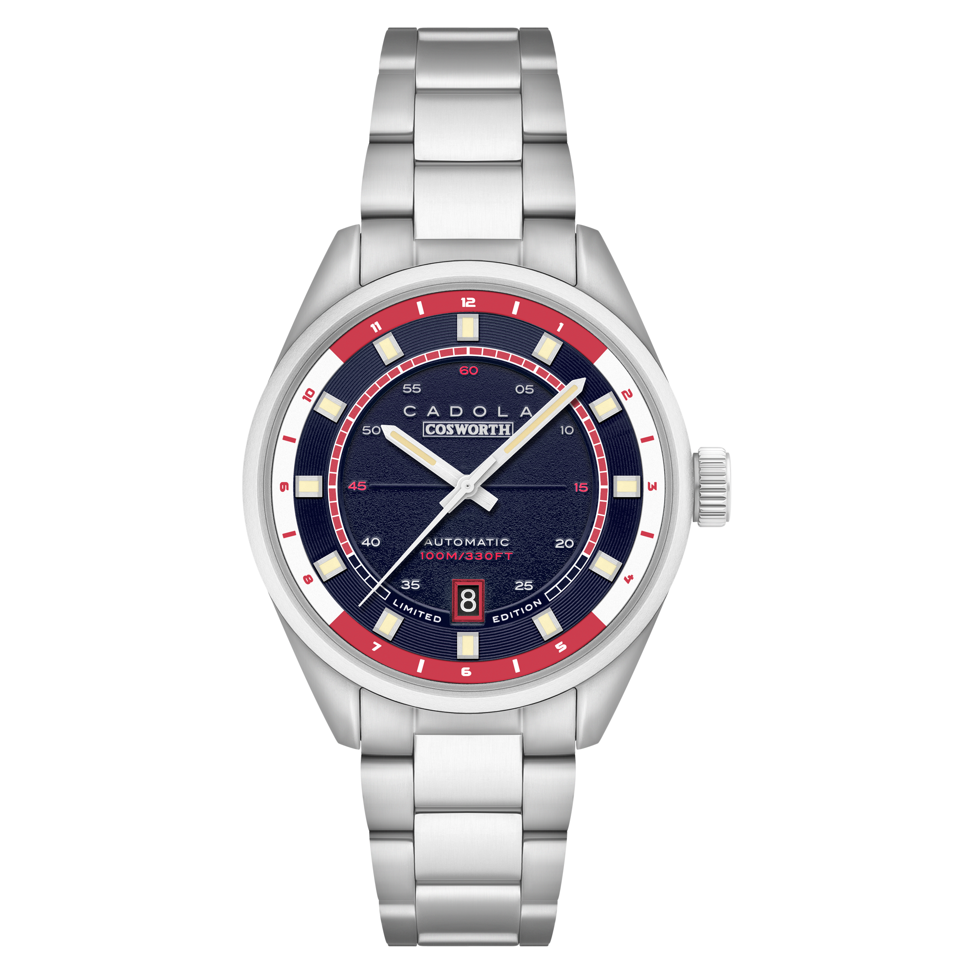 DFV-Cosworth Helmet Watch Winder Automatic Limited Edition Alfred