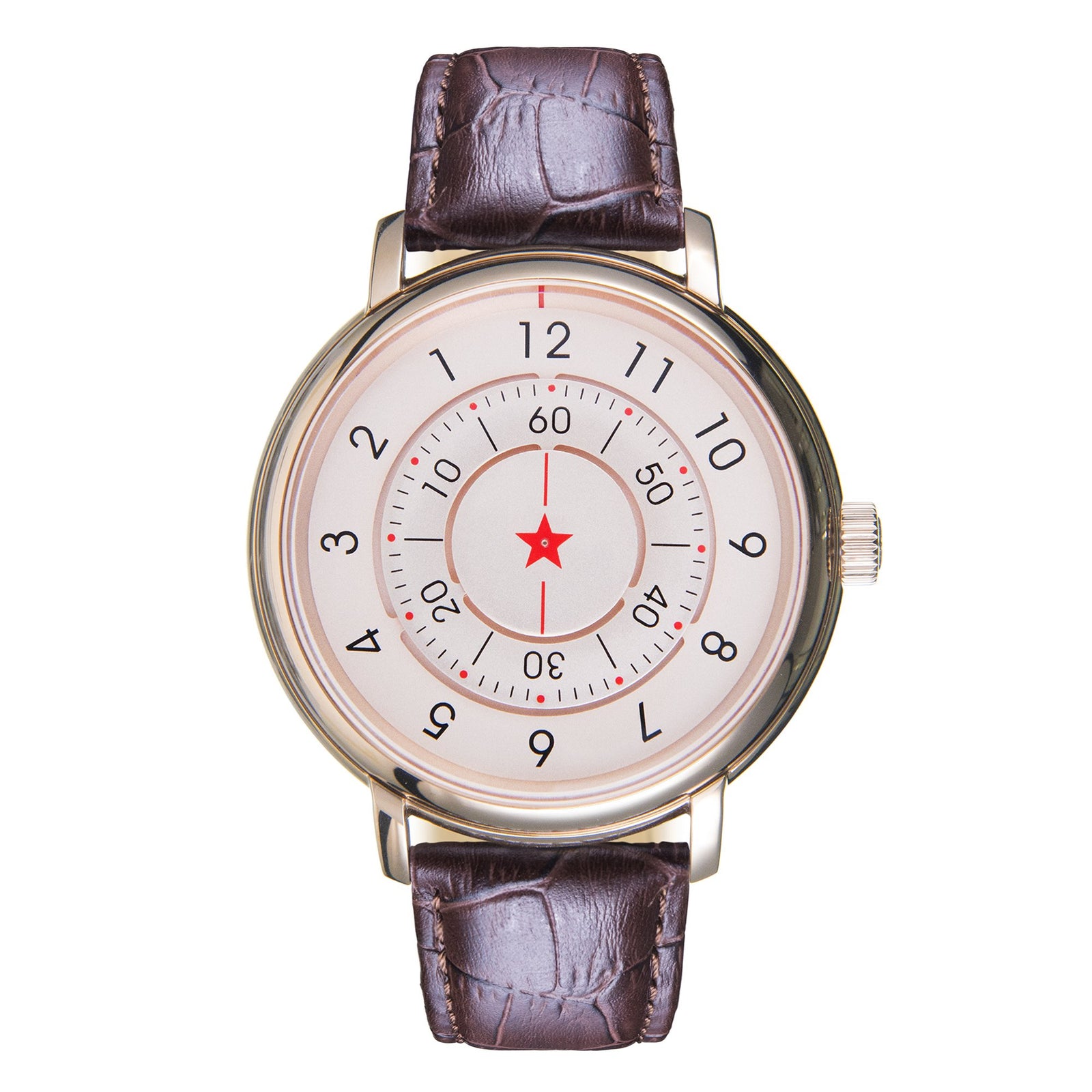 Aleksandrov Rose Gold / Brown