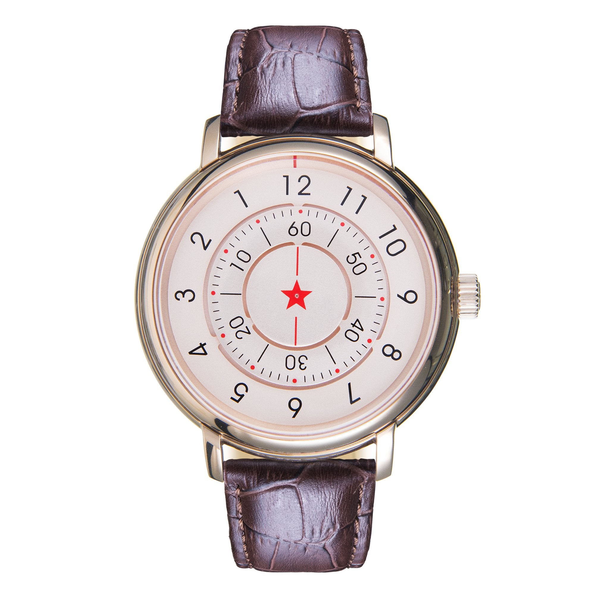 Aleksandrov Rose Gold / Brown