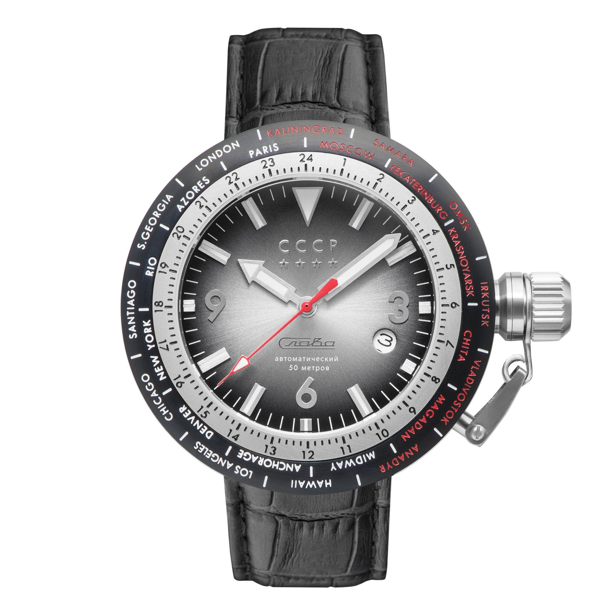 Russia Timezone Smoky Black / Black