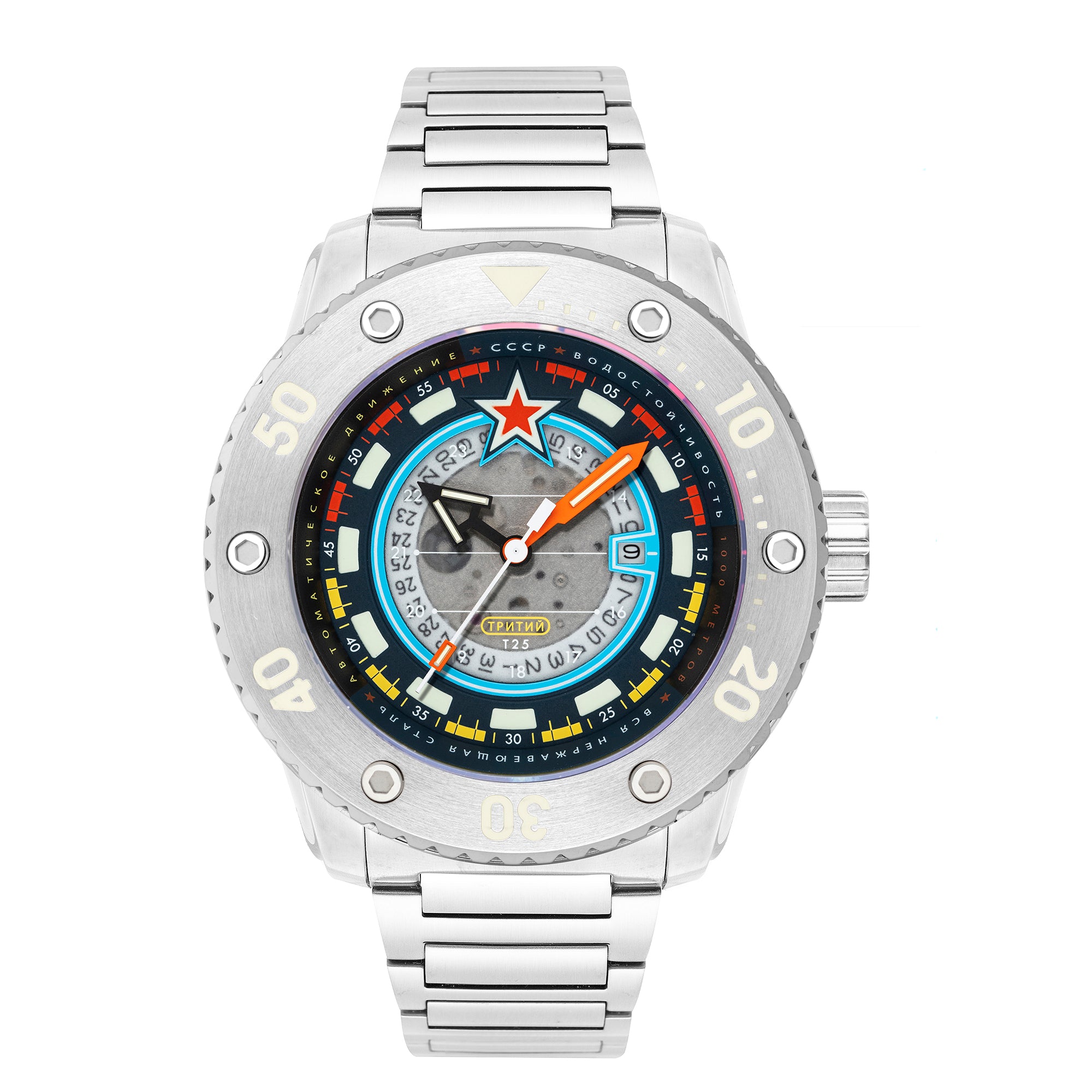Naval Kondor Tritium Automatic Blue / Steel