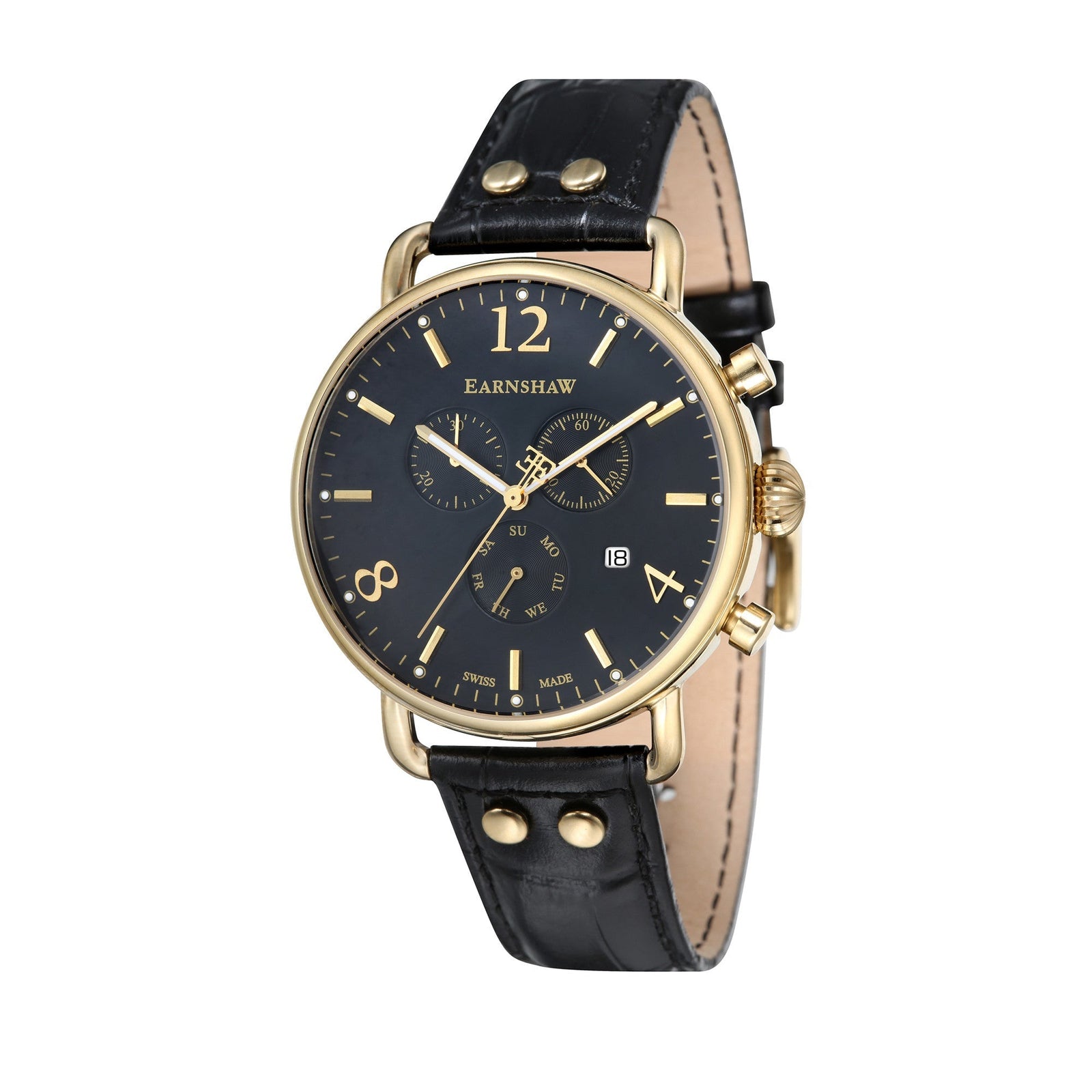 Investigator Swiss Quartz Luxurious Black