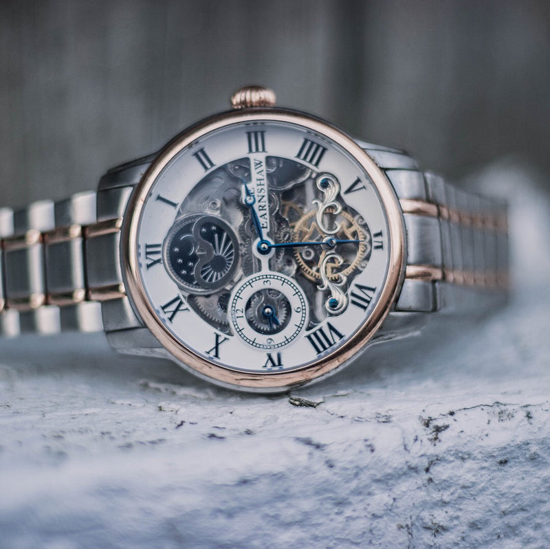 Heritage Longitude Automatic Skeleton Copper Steel
