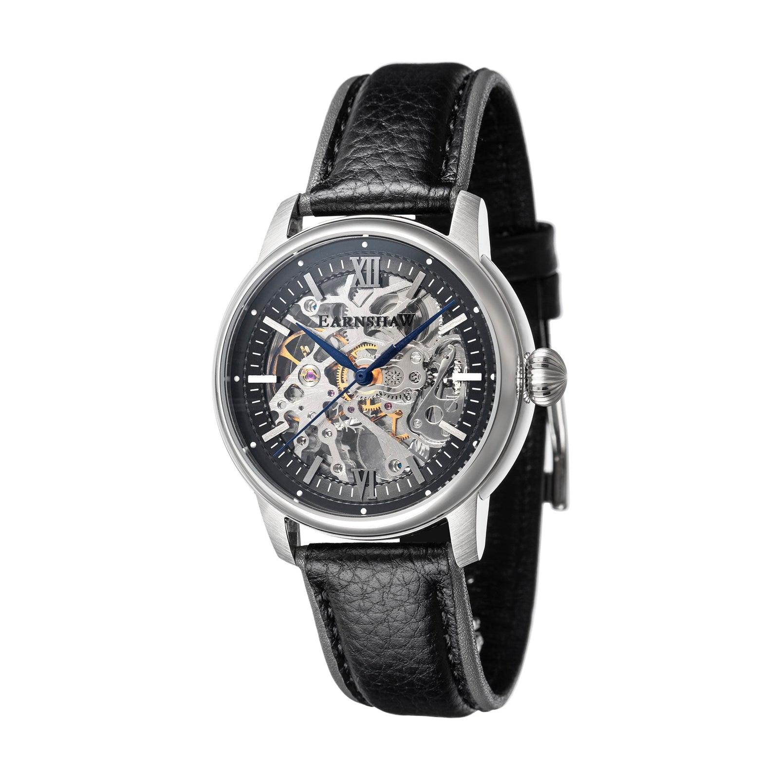 Heritage Cornwall Automatic Skeleton Ebony Black