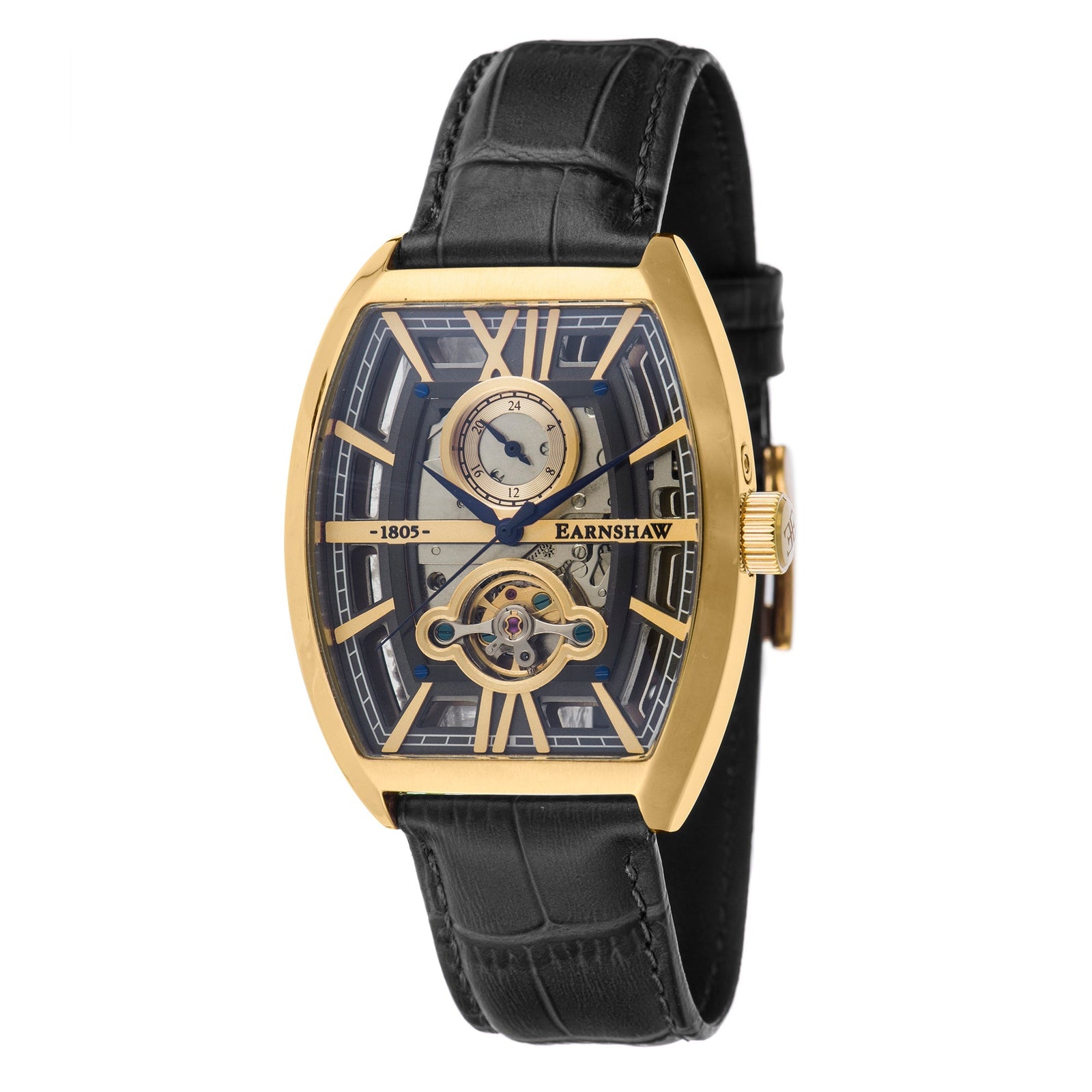 Heritage Holborn Boulton Skeleton Automatic Aurum Gold