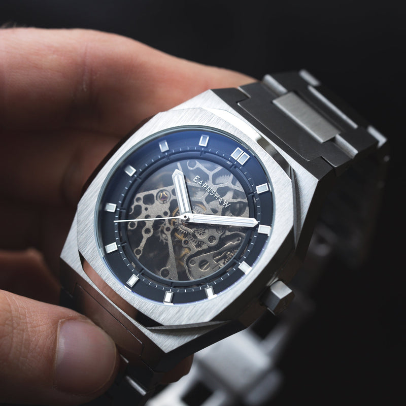 Discovery Drake Skeleton Automatic Smoke Grey