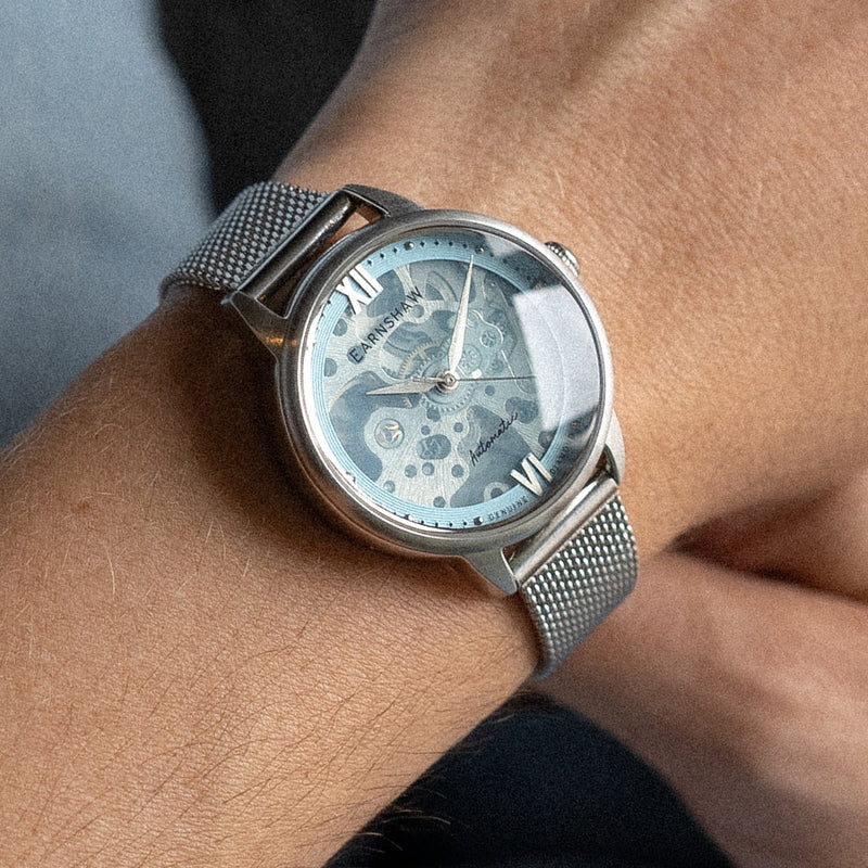 Ladies Anning Diamond Skeleton Automatic Mist