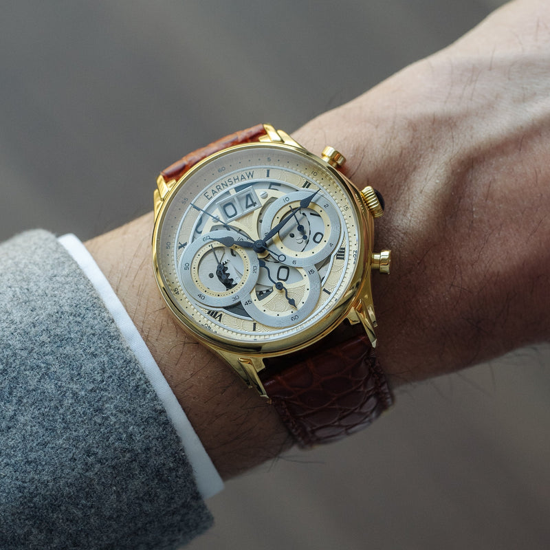 Heritage Nasmyth Grande Date Chronograph Yellow Gold