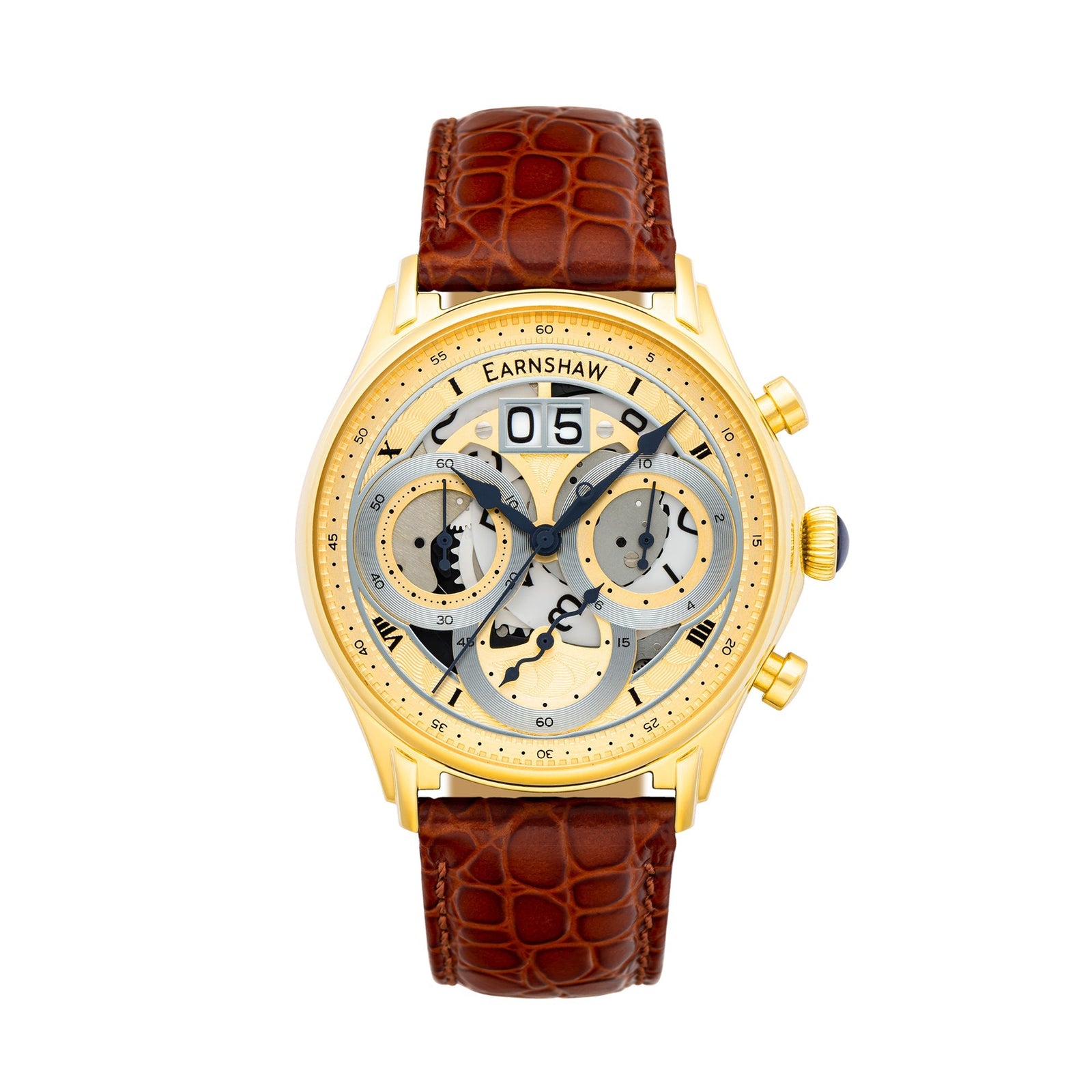 Heritage Nasmyth Grande Date Chronograph Yellow Gold