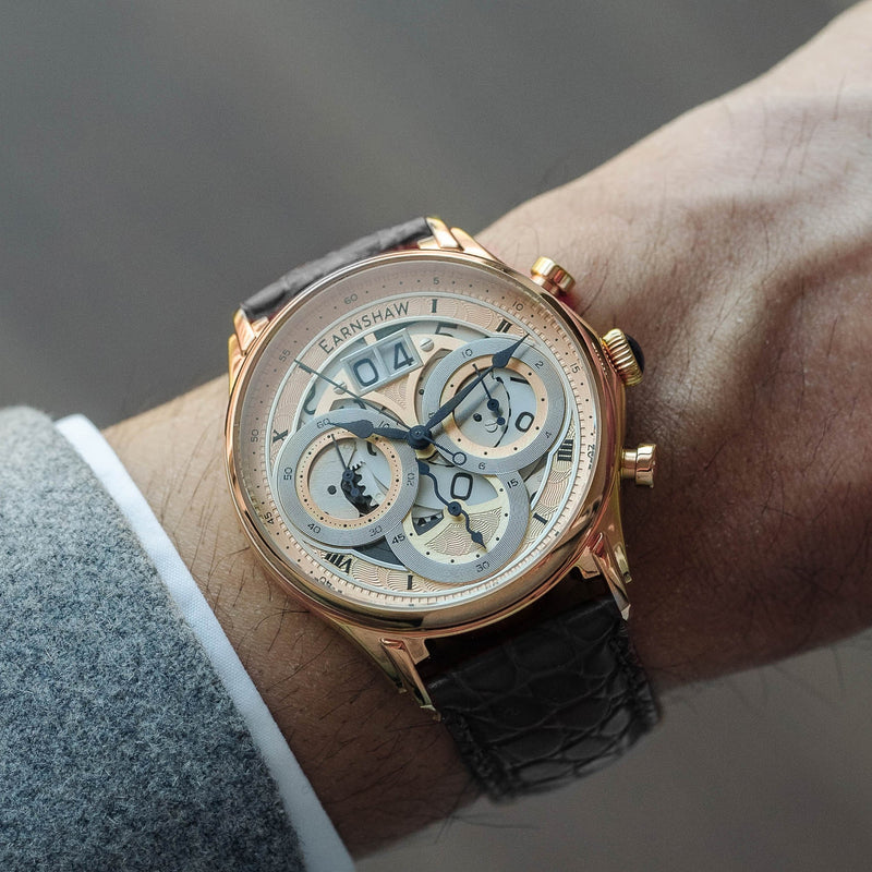 Heritage Nasmyth Grande Date Chronograph Rose Gold