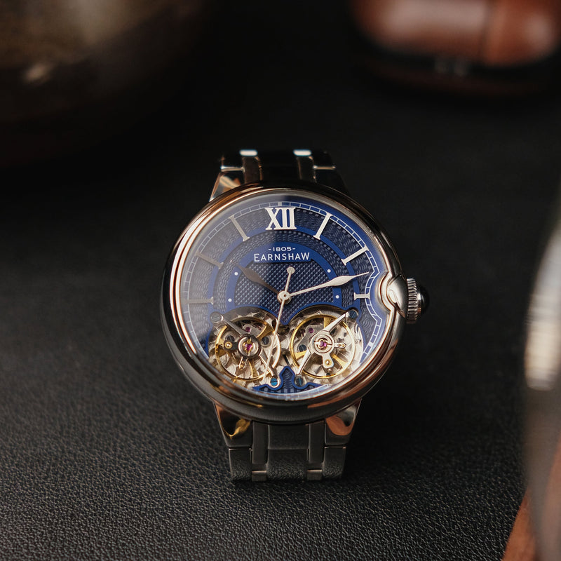 Nobility Barallier Dual Open Heart Automatic Atlantic Blue
