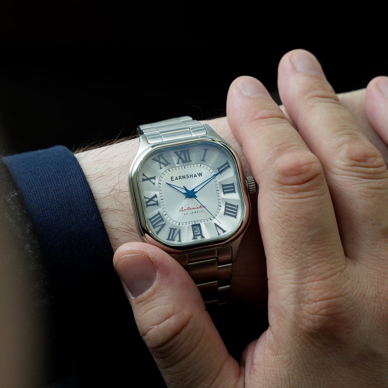 Coussin Automatic Silver White