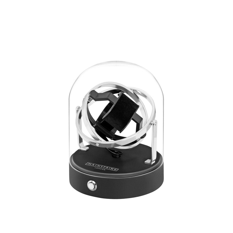 Astronomy Gyroscope Single Slot Watch Winder - Mercury