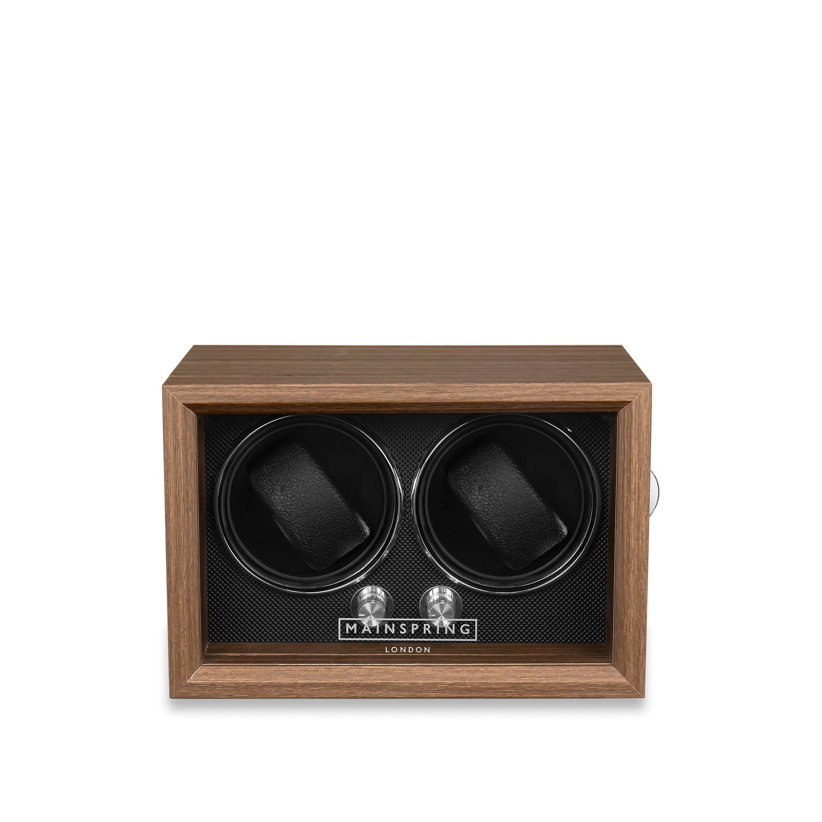 Oxford Guardian Dual Slot Watch Winder - Mahogany