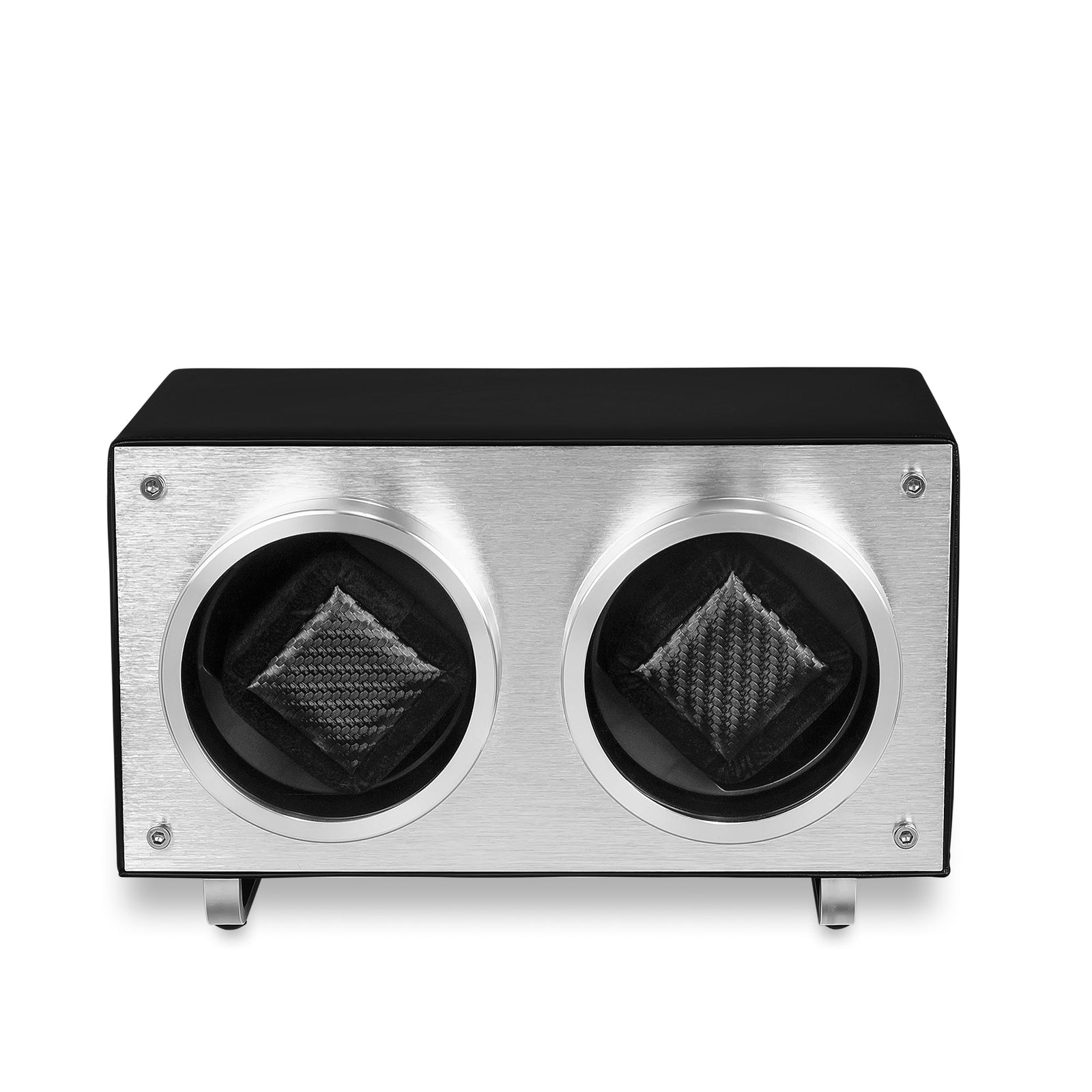 Raceday Flemington Dual Slot Watch Winder - Piston Black