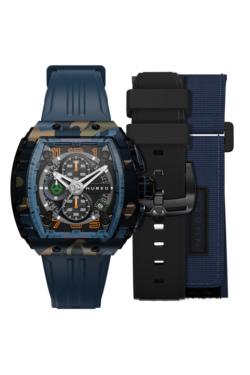Magellan Chronograph Limited Edition Blue Camo