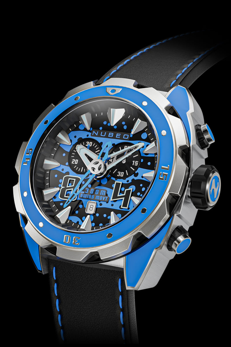 Swell Chronograph Limited Edition Cerulean