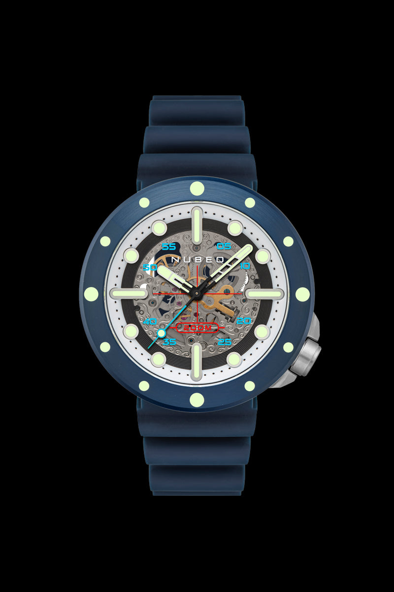 Cassini Automatic Skeleton Midnight Wave