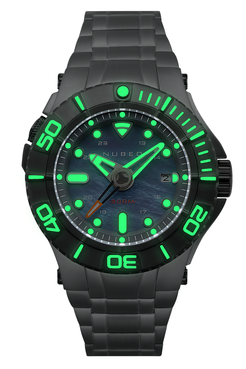 Manta Midsize Automatic Limited Edition Silver Surf