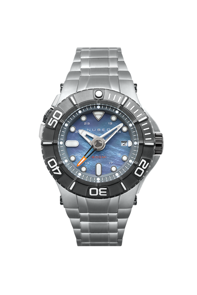 Manta Midsize Automatic Limited Edition Silver Surf