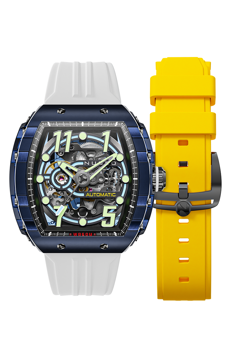 Magellan Vision Skeleton Automatic Limited Edition Arctic Blue