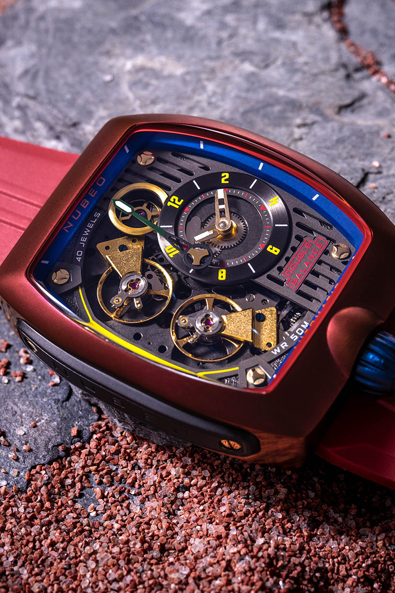 Viking Skeleton Automatic Limited Edition Radar Red