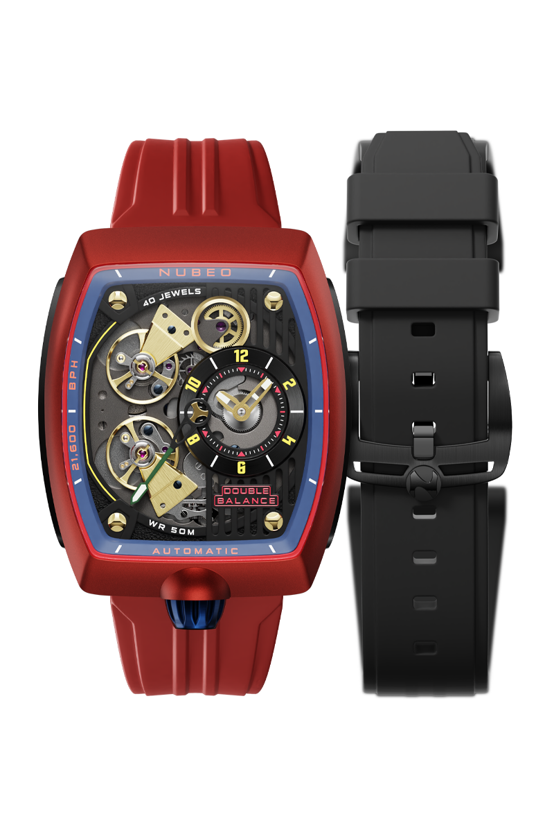 Viking Skeleton Automatic Limited Edition Radar Red