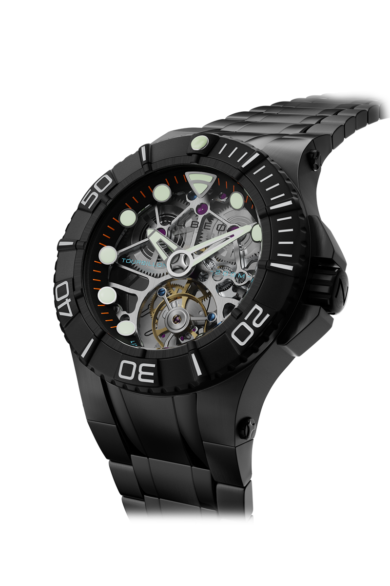 Manta Tourbillon Limited Edition Black Rose