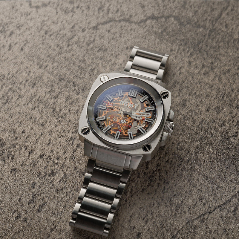 Altimeter Skeleton Automatic Black