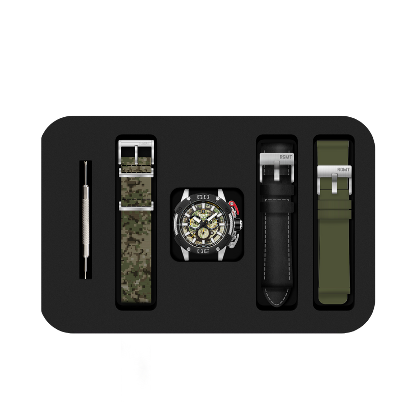 Battledress Chronograph Camo Green