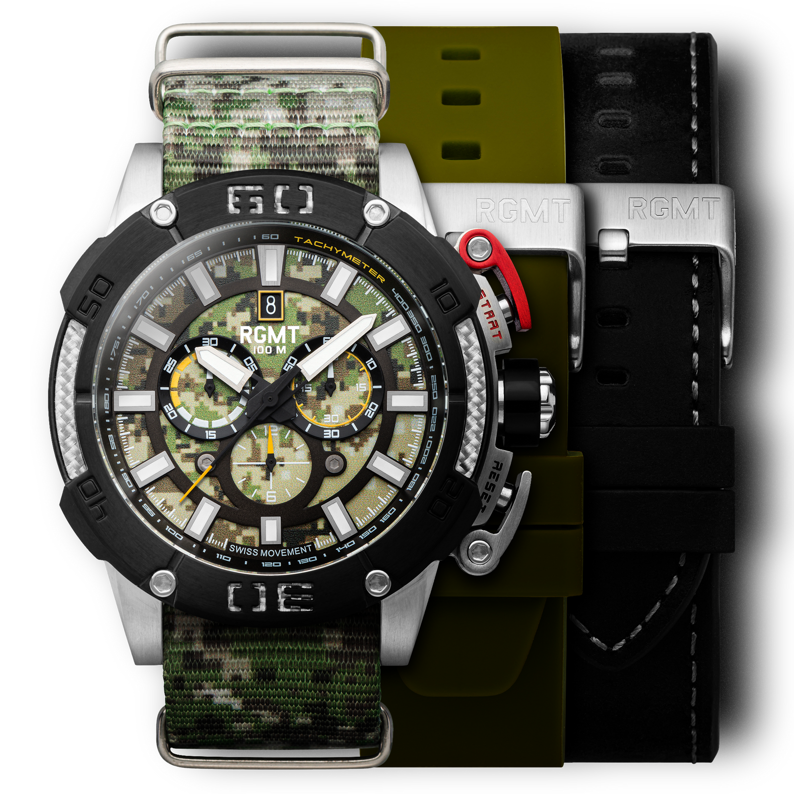 Battledress Chronograph Camo Green
