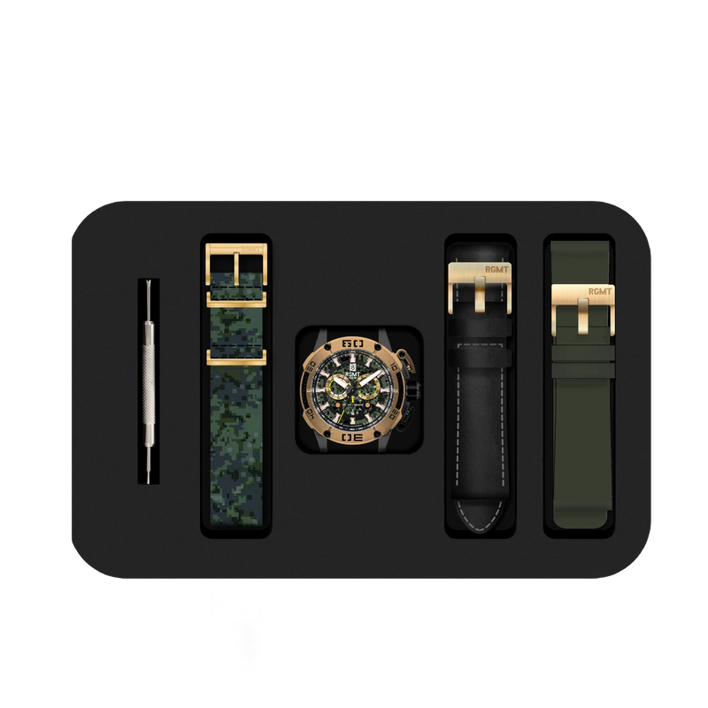 Battledress Chronograph Camo Black