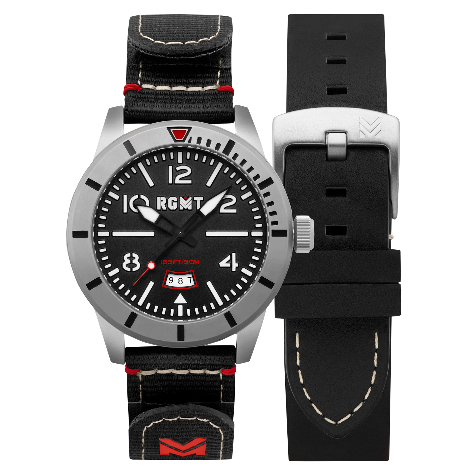 Military Japan Quartz Target Black