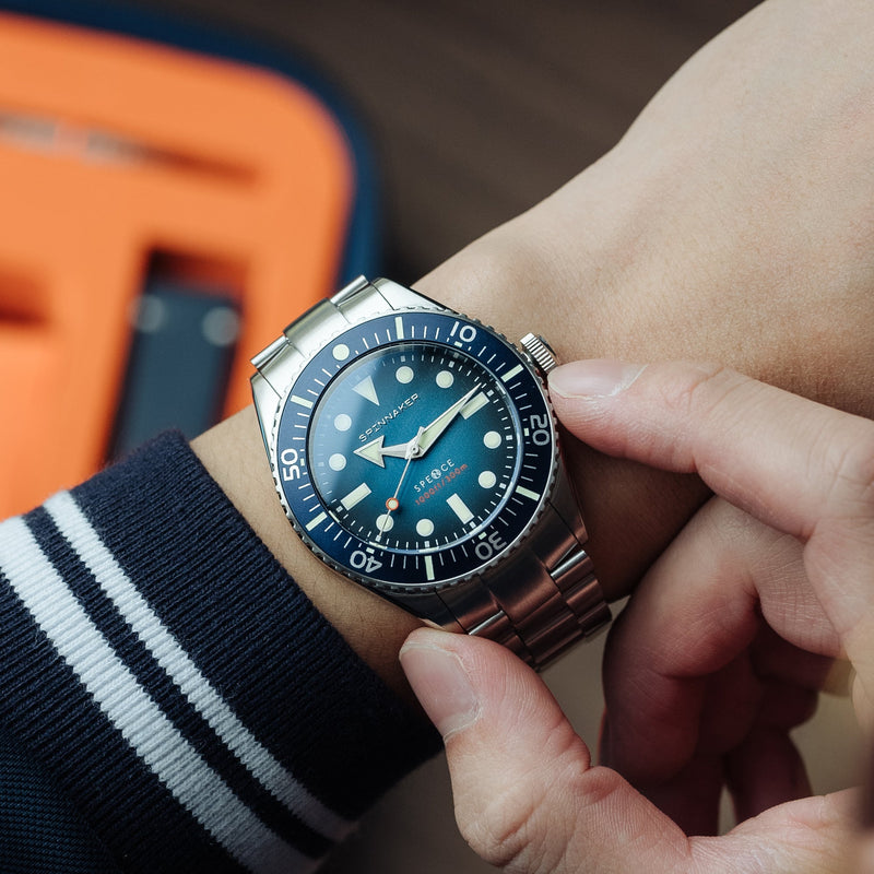 Spence 300 Automatic Indigo Blue