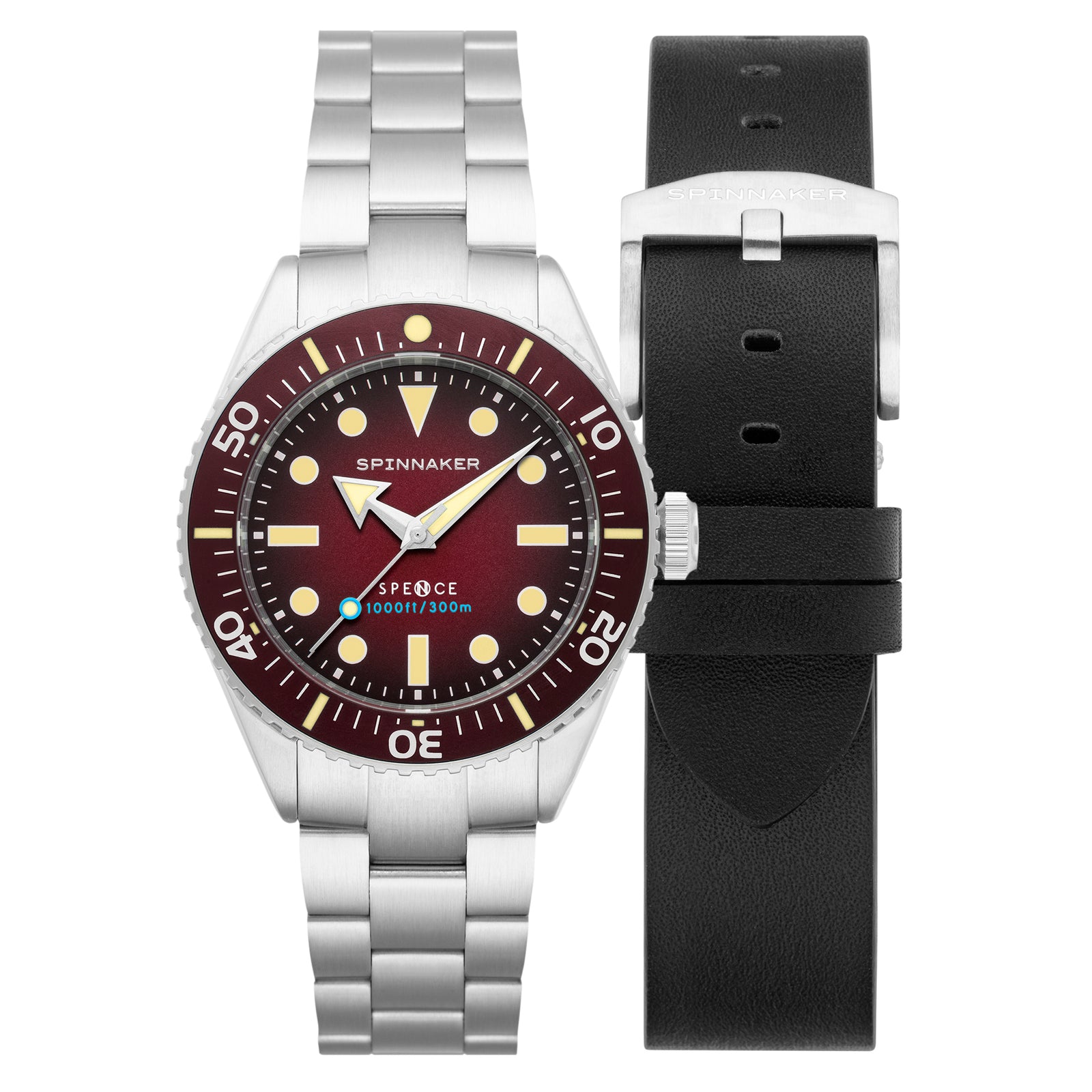Spence 300 Automatic Crimson Red